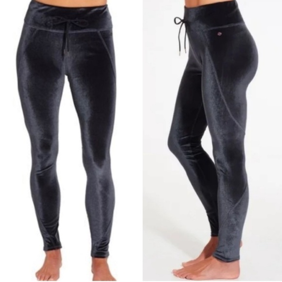 Calia High rise velvet leggings - Picture 1 of 5